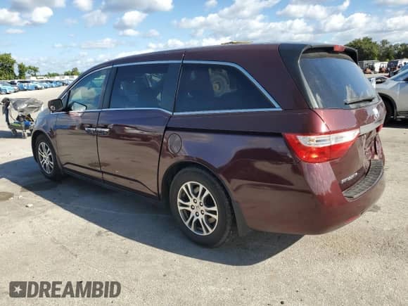 2013 Honda Odyssey EX с VIN 5FNRL5H43DB089055, выставлен на аукционе Copart как лот 82550625 с пробегом 198 572 миль миль и Списание • Salvage title. История ставок и продаж доступна на DreamBid. Изображение 2.
