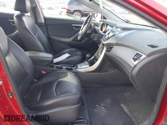 2013 Hyundai Elantra GLS with VIN KMHDH4AE0DU697658, listed as a IAAI auction lot 41961817 with 145,560 mi miles and . Bid and sale history available at DreamBid. Image 5.