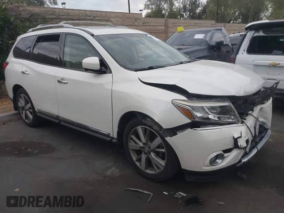 2015 Nissan Pathfinder S с VIN 5N1AR2MN7FC608547, выставлен на аукционе IAAI как лот 43063071 с пробегом 96 533 миль миль и . История ставок и продаж доступна на DreamBid. Изображение 1.