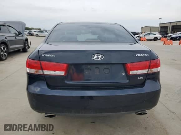 2006 Hyundai Sonata GLS with VIN 5NPEU46F76H129720, listed as a Copart auction lot 87379215 with 167,104 mi miles and Clean title. Bid and sale history available at DreamBid. Image 6.