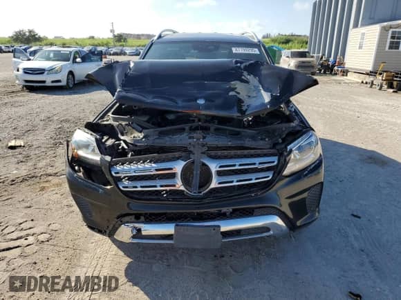 2017 Mercedes-Benz GLS 450 z VIN 4JGDF6EE0HA839039, wystawiony jako Copart lot #87199295 z przebiegiem 125 677 mil mil oraz Szkoda całkowita • Salvage title. Historia ofert i sprzedaży dostępna na DreamBid. Obrazek 5.