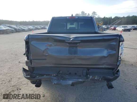 2021 Ram 1500 Big Horn with VIN 1C6RREFM6MN834438, listed as a Copart auction lot 43195865 with 42,010 mi miles and Salvage title. Bid and sale history available at DreamBid. Image 6.