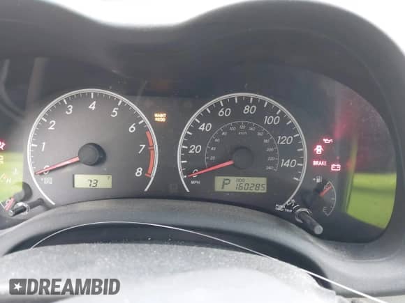 2011 Toyota Corolla S with VIN 2T1BU4EE6BC639260, listed as a IAAI auction lot 43334451 with 160,285 mi miles and . Bid and sale history available at DreamBid. Image 7.