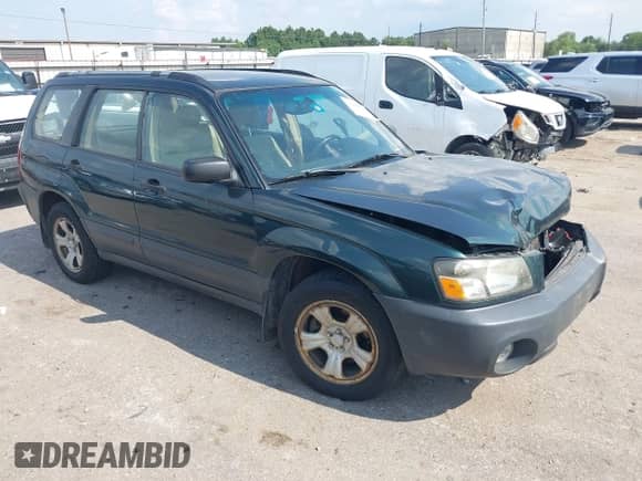 2005 Subaru Forester X with VIN JF1SG63635H700679, listed as a IAAI auction lot 42989089 with 77,512 mi miles and . Bid and sale history available at DreamBid. Image 1.