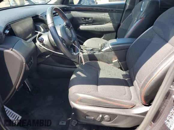 2022 Hyundai Tucson N Line z VIN KM8JFCAE5NU098775, wystawiony jako Copart lot #68469765 z przebiegiem 61 049 mil mil oraz Szkoda całkowita • Salvage title. Historia ofert i sprzedaży dostępna na DreamBid. Obrazek 7.