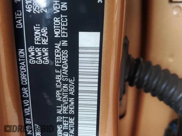 2012 Volvo S60 T5 с VIN YV1622FS2C2108227, выставлен на аукционе Copart как лот 66946365 с пробегом Не указан миль и Чистый • Clean title. История ставок и продаж доступна на DreamBid. Изображение 12.