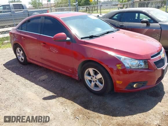 2013 Chevrolet Cruze 1LT with VIN 1G1PC5SB4D7221608, listed as a IAAI auction lot 42794003 with 149,145 mi miles and . Bid and sale history available at DreamBid. Image 1.