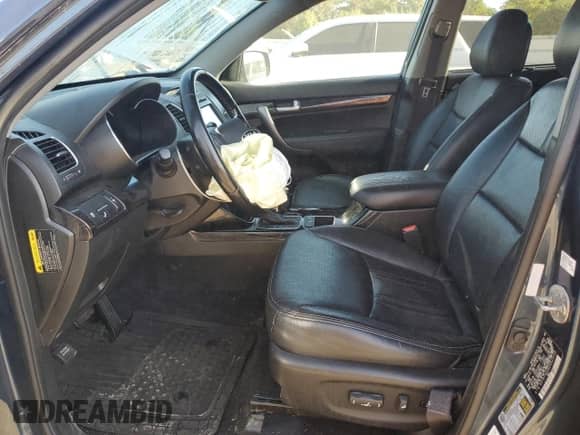 2014 Kia Sorento LX with VIN 5XYKT4A66EG522126, listed as a Copart auction lot 80641235 with 129,304 mi miles and Salvage title. Bid and sale history available at DreamBid. Image 7.