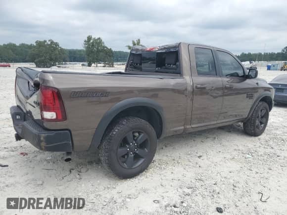 2019 Ram 1500 Warlock with VIN 1C6RR7GG8KS708603, listed as a Copart auction lot 68847465 with 69,700 mi miles and Salvage title. Bid and sale history available at DreamBid. Image 3.