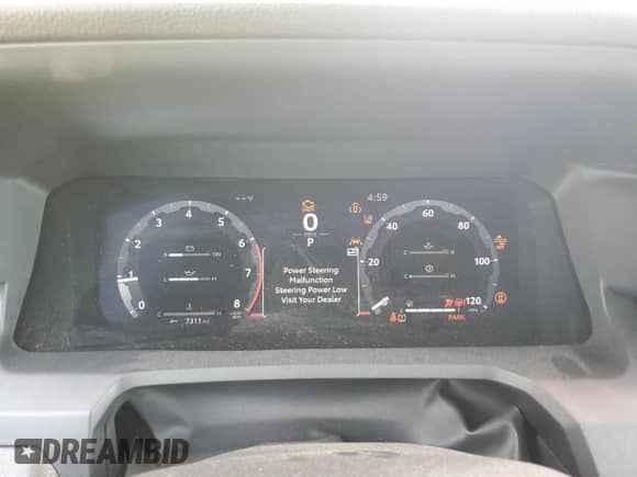 2024 Toyota Tacoma SR5 with VIN 3TMLB5JN2RM041030, listed as a Copart auction lot 65791715 with 7,311 mi miles and Salvage title. Bid and sale history available at DreamBid. Image 9.