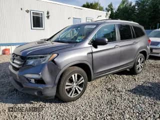2016 Honda Pilot EX-L z VIN 5FNYF6H57GB011464, wystawiony jako Copart lot #80025605 z przebiegiem 236 056 mil mil oraz Czysty tytuł • Clean title. Historia ofert i sprzedaży dostępna na DreamBid. Obrazek 1.