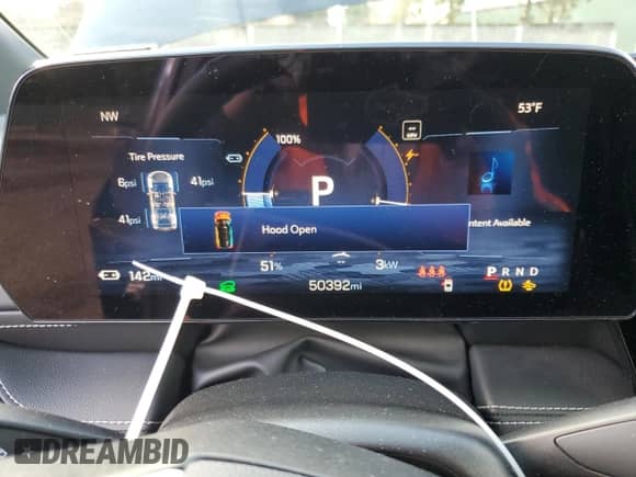 2024 Chevrolet Blazer EV eAWD LT z VIN 3GNKDBRJ3RS214563, wystawiony jako Copart lot #47164485 z przebiegiem 50 392 mil mil oraz Szkoda całkowita • Salvage title. Historia ofert i sprzedaży dostępna na DreamBid. Obrazek 9.