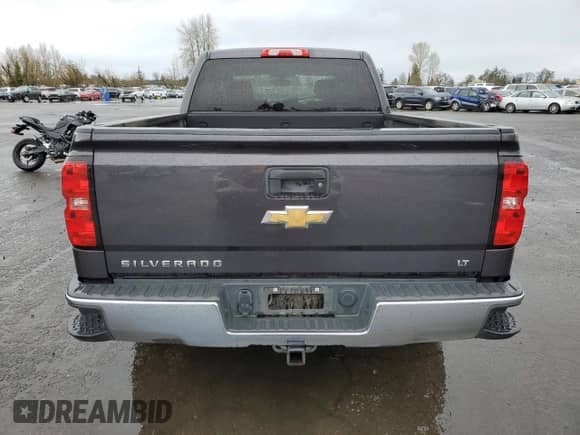 2016 Chevrolet Silverado 1500 LT with VIN 1GCUKREC0GF162172, listed as a Copart auction lot 48337845 with 166,880 mi miles and Salvage title. Bid and sale history available at DreamBid. Image 6.