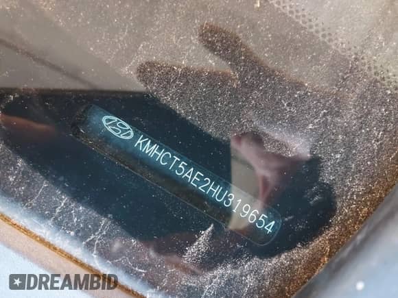 2017 Hyundai Accent SE с VIN KMHCT5AE2HU319654, выставлен на аукционе IAAI как лот 43205636 с пробегом 119 450 миль миль и . История ставок и продаж доступна на DreamBid. Изображение 9.