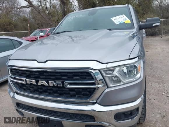 2022 Ram 1500 Big Horn z VIN 1C6RREBG3NN173629, wystawiony jako IAAI lot #40765434 z przebiegiem 57 662 mil mil oraz . Historia ofert i sprzedaży dostępna na DreamBid. Obrazek 12.