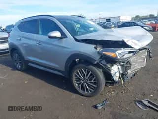 2021 Hyundai Tucson Limited with VIN KM8J3CAL0MU388430, listed as a IAAI auction lot 43309213 with 47,898 mi miles and . Bid and sale history available at DreamBid. Image 1.