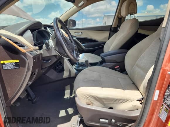 2013 Hyundai Santa Fe Sport with VIN 5XYZU3LB0DG090969, listed as a Copart auction lot 62385945 with 120,209 mi miles and Clean title. Bid and sale history available at DreamBid. Image 7.