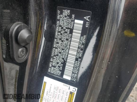 2017 Lexus RC 350 z VIN JTHHE5BCXH5016776, wystawiony jako Copart lot #61377695 z przebiegiem 111 094 mil mil oraz Szkoda całkowita • Salvage title. Historia ofert i sprzedaży dostępna na DreamBid. Obrazek 12.