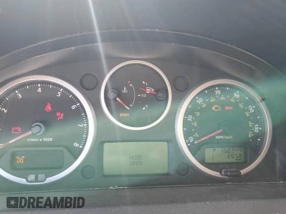 2008 Land Rover Range Rover Sport SC with VIN SALSH23448A159887, listed as a Copart auction lot 81456355 with 150,349 mi miles and Salvage title. Bid and sale history available at DreamBid. Image 9.