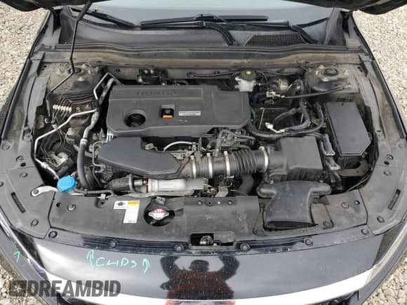 2018 Honda Accord EX-L with VIN 1HGCV2F51JA005167, listed as a Copart auction lot 84590965 with 111,050 mi miles and Salvage title. Bid and sale history available at DreamBid. Image 11.