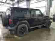 2023 Jeep Wrangler Sahara Altitude with VIN 1C4HJXEG9PW595565, listed as a Copart auction lot 77230394 with 28,477 mi miles and Salvage title. Bid and sale history available at DreamBid. Image 3.