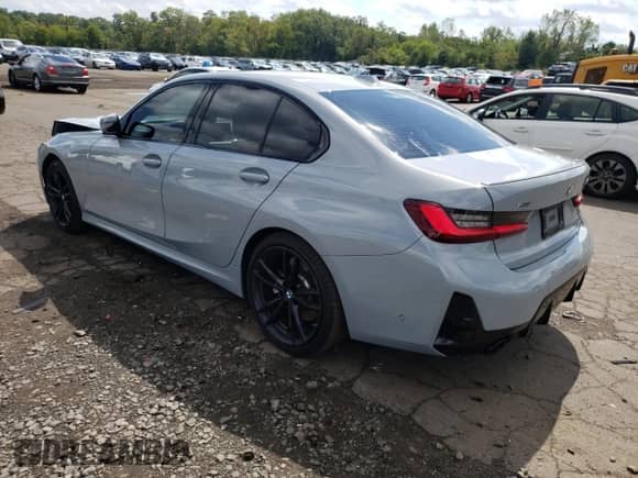 2024 BMW 3 Series 330i xDrive с VIN 3MW89FF08R8D97458, выставлен на аукционе Copart как лот 70887285 с пробегом 17 128 миль миль и Списание • Salvage title. История ставок и продаж доступна на DreamBid. Изображение 2.