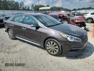 2015 Hyundai Sonata Sport z VIN 5NPE34AF2FH078265, wystawiony jako Copart lot #81305185 z przebiegiem 185 051 mil mil oraz Szkoda całkowita • Salvage title. Historia ofert i sprzedaży dostępna na DreamBid. Obrazek 4.