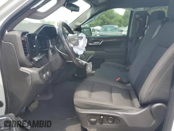 2022 Chevrolet Silverado 1500 RST with VIN 3GCUDEET1NG672027, listed as a Copart auction lot 59335195 with 51,898 mi miles and Salvage title. Bid and sale history available at DreamBid. Image 7.