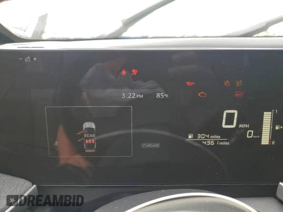 2025 Nissan Kicks SV with VIN 3N8AP6CB7SL325688, listed as a Copart auction lot 66565935 with 4,361 mi miles and Salvage title. Bid and sale history available at DreamBid. Image 9.