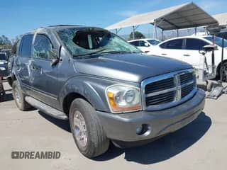2005 Dodge Durango Limited with VIN 1D4HB58D45F544543, listed as a IAAI auction lot 42700816 with 213,857 mi miles and . Bid and sale history available at DreamBid. Image 1.