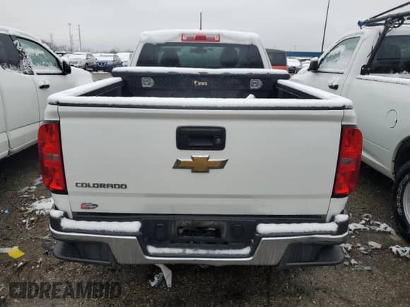 2020 Chevrolet Colorado 4WD Work Truck with VIN 1GCHTBEA3L1238995, listed as a Copart auction lot 50731815 with 126,506 mi miles and Clean title. Bid and sale history available at DreamBid. Image 6.