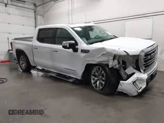 2019 GMC Sierra 1500 SLT with VIN 1GTU9DED6KZ297929, listed as a IAAI auction lot 42750210 with 114,823 mi miles and . Bid and sale history available at DreamBid. Image 1.