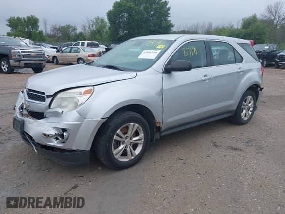 2012 Chevrolet Equinox LS с VIN 2GNFLCEK5C6136642, выставлен на аукционе IAAI как лот 42981710 с пробегом 173 838 миль миль и . История ставок и продаж доступна на DreamBid. Изображение 2.