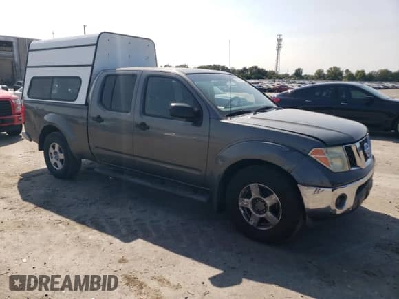 2008 Nissan Frontier SE with VIN 1N6AD09W08C438363, listed as a Copart auction lot 70831664 with 125,338 mi miles and Salvage title. Bid and sale history available at DreamBid. Image 4.