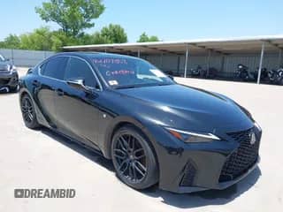 2021 Lexus IS 350 F Sport z VIN JTHGZ1B24M5037326, wystawiony jako IAAI lot #42709358 z przebiegiem 41 653 mil mil oraz . Historia ofert i sprzedaży dostępna na DreamBid. Obrazek 1.