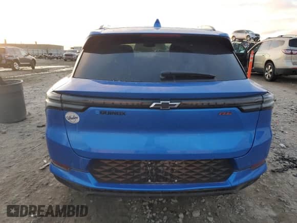 2024 Chevrolet Equinox with VIN 3GN7DRRP3RS289900, listed as a Copart auction lot 82564364 with 5,264 mi miles and Salvage title. Bid and sale history available at DreamBid. Image 6.