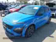 2023 Hyundai Kona N Line с VIN KM8K33A33PU943170, выставлен на аукционе IAAI как лот 42393944 с пробегом 63 192 миль миль и . История ставок и продаж доступна на DreamBid. Изображение 2.