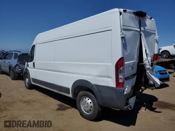 2018 Ram ProMaster Cargo с VIN 3C6URVHGXJE160330, выставлен на аукционе Copart как лот 69261504 с пробегом 41 299 миль миль и Списание • Salvage title. История ставок и продаж доступна на DreamBid. Изображение 2.