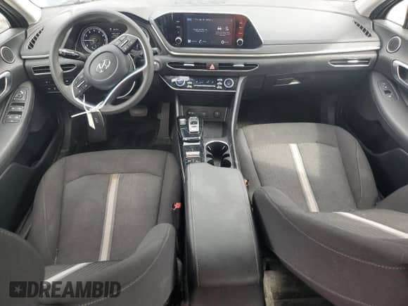 2022 Hyundai Sonata SEL with VIN KMHL64JA1NA234817, listed as a Copart auction lot 83801265 with 46,788 mi miles and Salvage title. Bid and sale history available at DreamBid. Image 8.