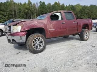 2013 GMC Sierra 1500 SLE with VIN 3GTP2VE73DG376608, listed as a Copart auction lot 81898555 with Not provided miles and Salvage title. Bid and sale history available at DreamBid. Image 1.