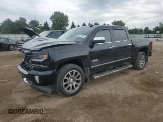 2016 Chevrolet Silverado 1500 High Country z VIN 3GCUKTEC4GG130191, wystawiony jako Copart lot #66751305 z przebiegiem 115 036 mil mil oraz Szkoda całkowita • Salvage title. Historia ofert i sprzedaży dostępna na DreamBid. Obrazek 1.