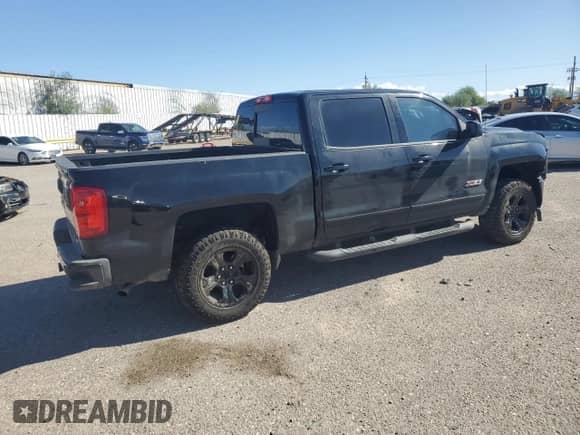 2017 Chevrolet Silverado 1500 LTZ with VIN 3GCUKSEC2HG150273, listed as a Copart auction lot 82472785 with 132,100 mi miles and Salvage title. Bid and sale history available at DreamBid. Image 3.
