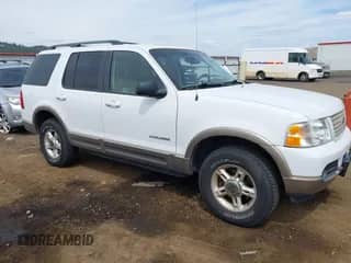 2002 Ford Explorer Eddie Bauer with VIN 1FMDU74E22ZA67021, listed as a IAAI auction lot 42741797 with 124,567 mi miles and . Bid and sale history available at DreamBid. Image 1.