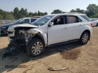 2011 Chevrolet Equinox 2LT with VIN 2CNALPEC9B6470864, listed as a Copart auction lot 67133515 with Not provided miles and Salvage title. Bid and sale history available at DreamBid. Image 1.