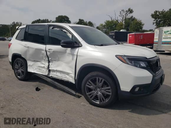 2021 Honda Passport EX-L с VIN 5FNYF8H52MB025330, выставлен на аукционе Copart как лот 71974555 с пробегом 78 732 миль миль и Списание • Salvage title. История ставок и продаж доступна на DreamBid. Изображение 4.