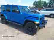 2022 Jeep Wrangler Unlimited Sahara with VIN 1C4HJXEN0NW207960, listed as a IAAI auction lot 42746690 with 79,779 mi miles and . Bid and sale history available at DreamBid. Image 1.