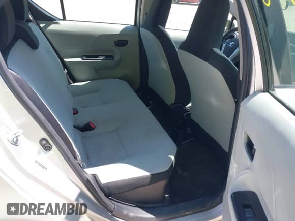 2012 Toyota Prius One with VIN JTDKDTB36C1014067, listed as a IAAI auction lot 42396008 with 171,889 mi miles and . Bid and sale history available at DreamBid. Image 8.