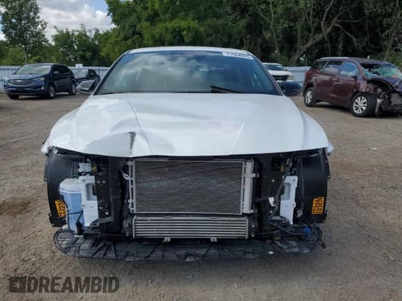 2025 Hyundai Elantra N Line with VIN KMHLR4DF3SU983191, listed as a Copart auction lot 71664055 with 11,804 mi miles and Salvage title. Bid and sale history available at DreamBid. Image 5.