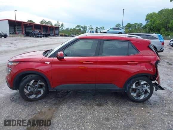 2024 Hyundai Venue Limited with VIN KMHRC8A34RU317139, listed as a IAAI auction lot 43068189 with 8,723 mi miles and . Bid and sale history available at DreamBid. Image 14.