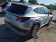 2025 Hyundai Tucson Blue with VIN KM8JBDD15SU295631, listed as a IAAI auction lot 43092141 with 7,058 mi miles and . Bid and sale history available at DreamBid. Image 4.